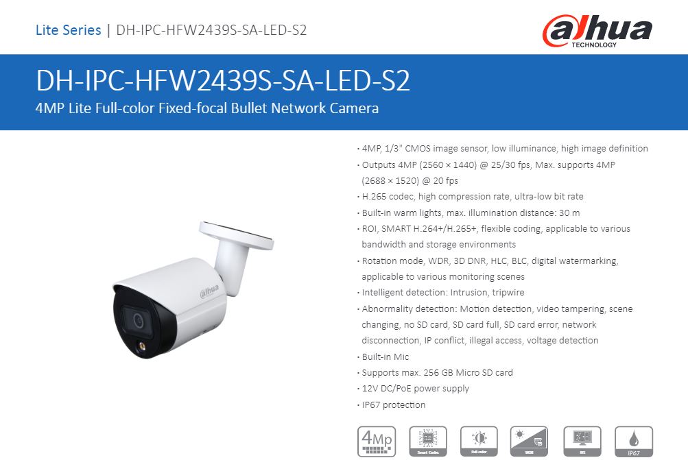 DH-IPC-HFW2439SP-SA-LED-S2